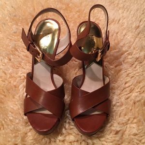 Michael Kors strapping heels